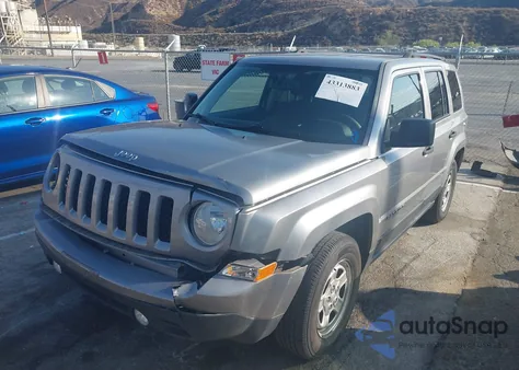 2016 Jeep Patriot Sport z USA, uszkodzony, nr VIN 1C4NJPBB2GD584074